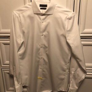 Calvin Klein slim fit non iron men's dress shirt
